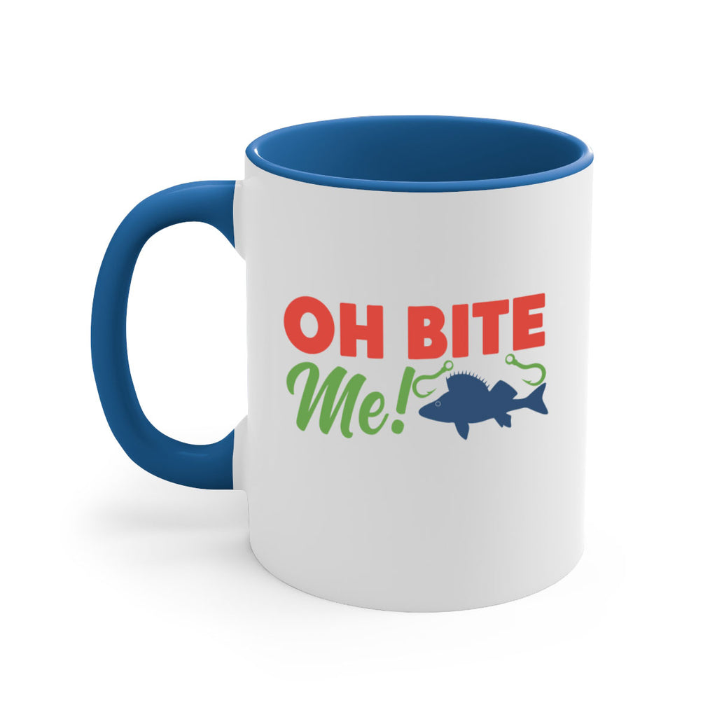 oh bite me 202#- fishing-Mug / Coffee Cup