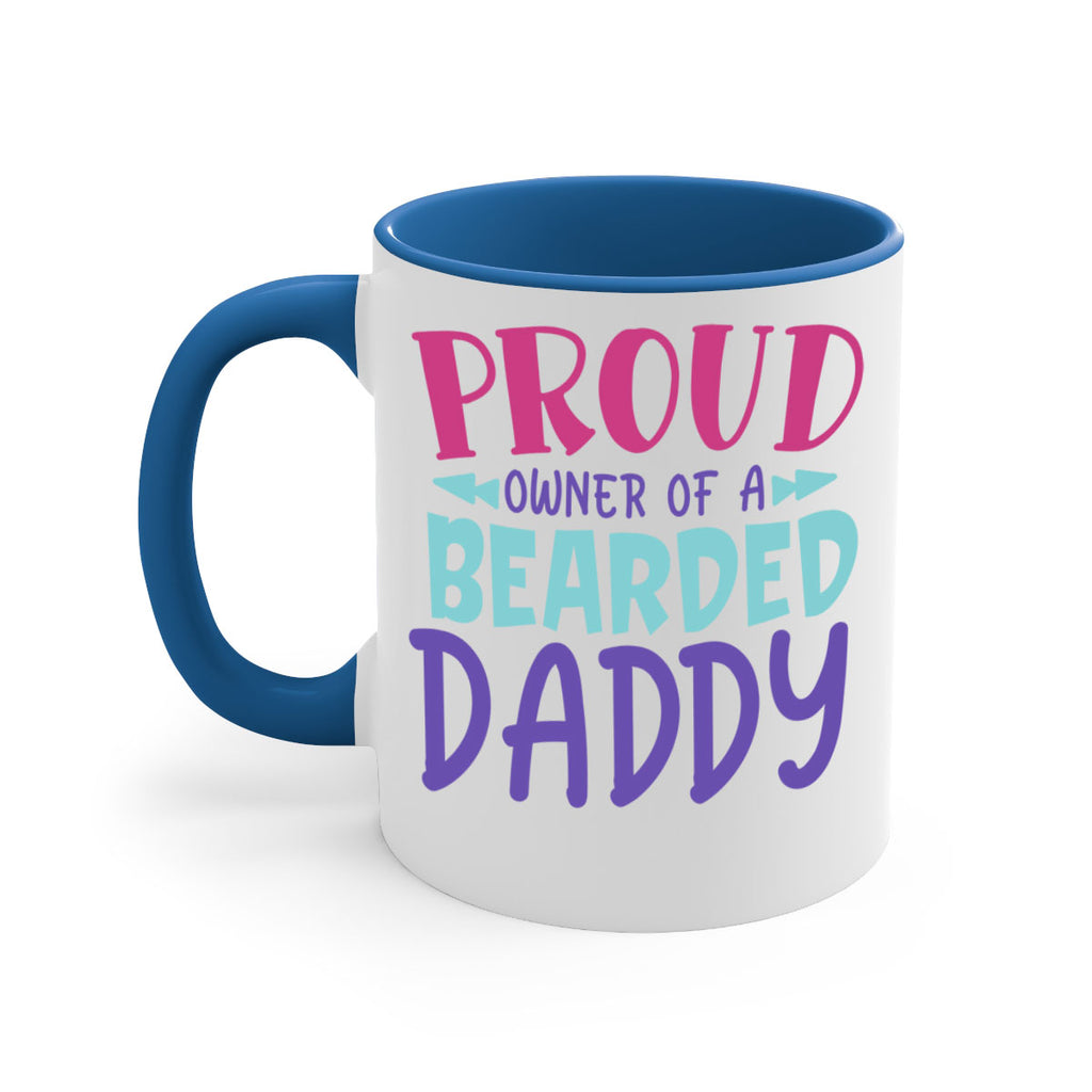 proud owner of a bearded daddy Style 202#- baby2-Mug / Coffee Cup