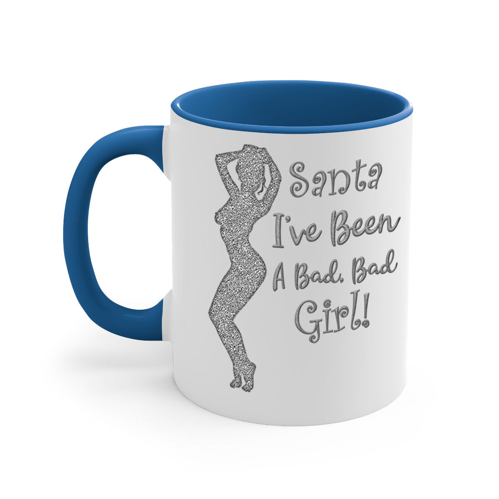 santa ive been a bad girl silver 446#- christmas-Mug / Coffee Cup