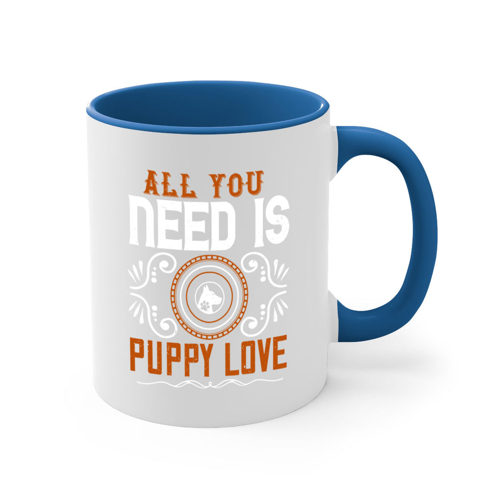 All you need is puppy love Style 155#- Dog-Mug / Coffee Cup
