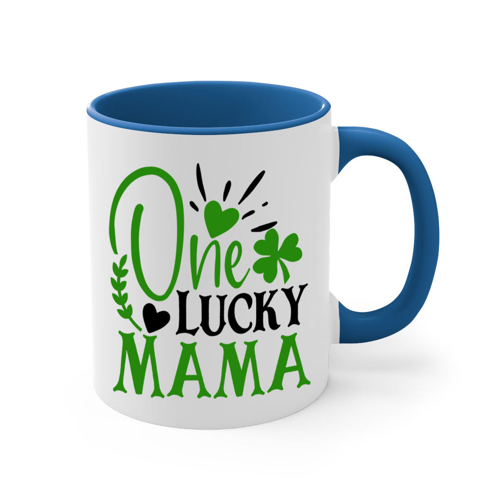 One Lucky Mama Style 148#- St Patricks Day-Mug / Coffee Cup