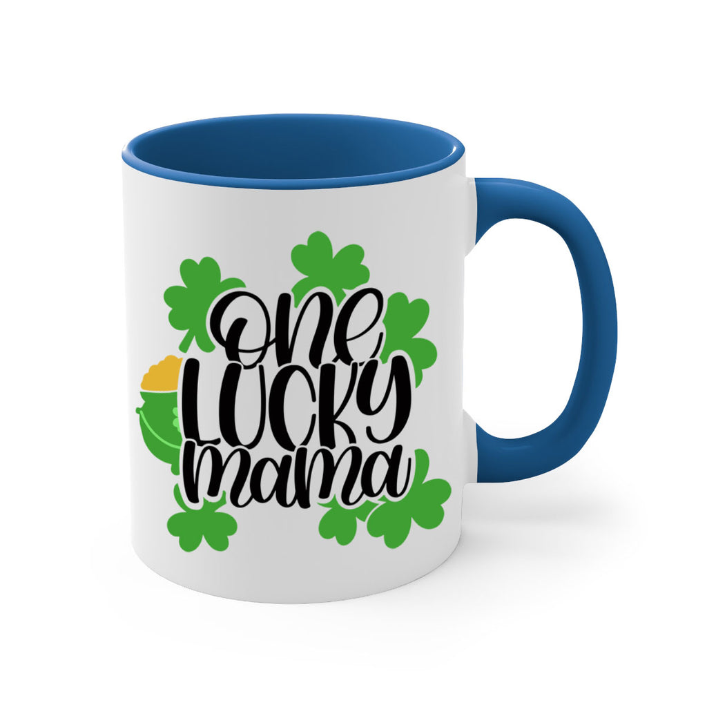 One Lucky Mama Style 42#- St Patricks Day-Mug / Coffee Cup