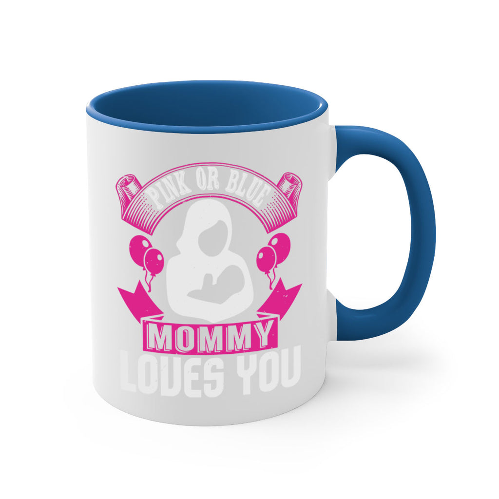 Pink or Blue Monny Loves You Style 178#- baby2-Mug / Coffee Cup