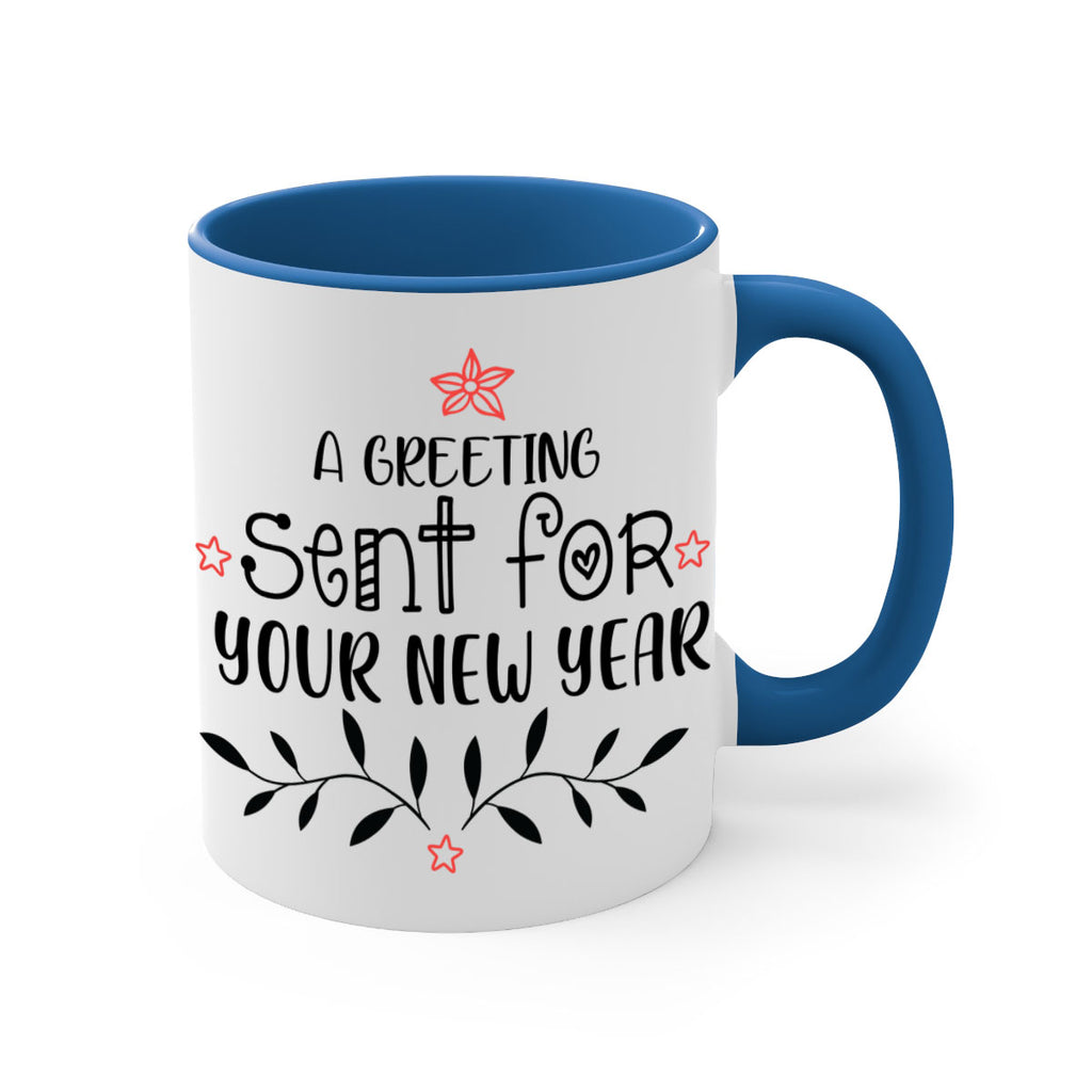 a greeting sent for your new year style 40#- christmas-Mug / Coffee Cup