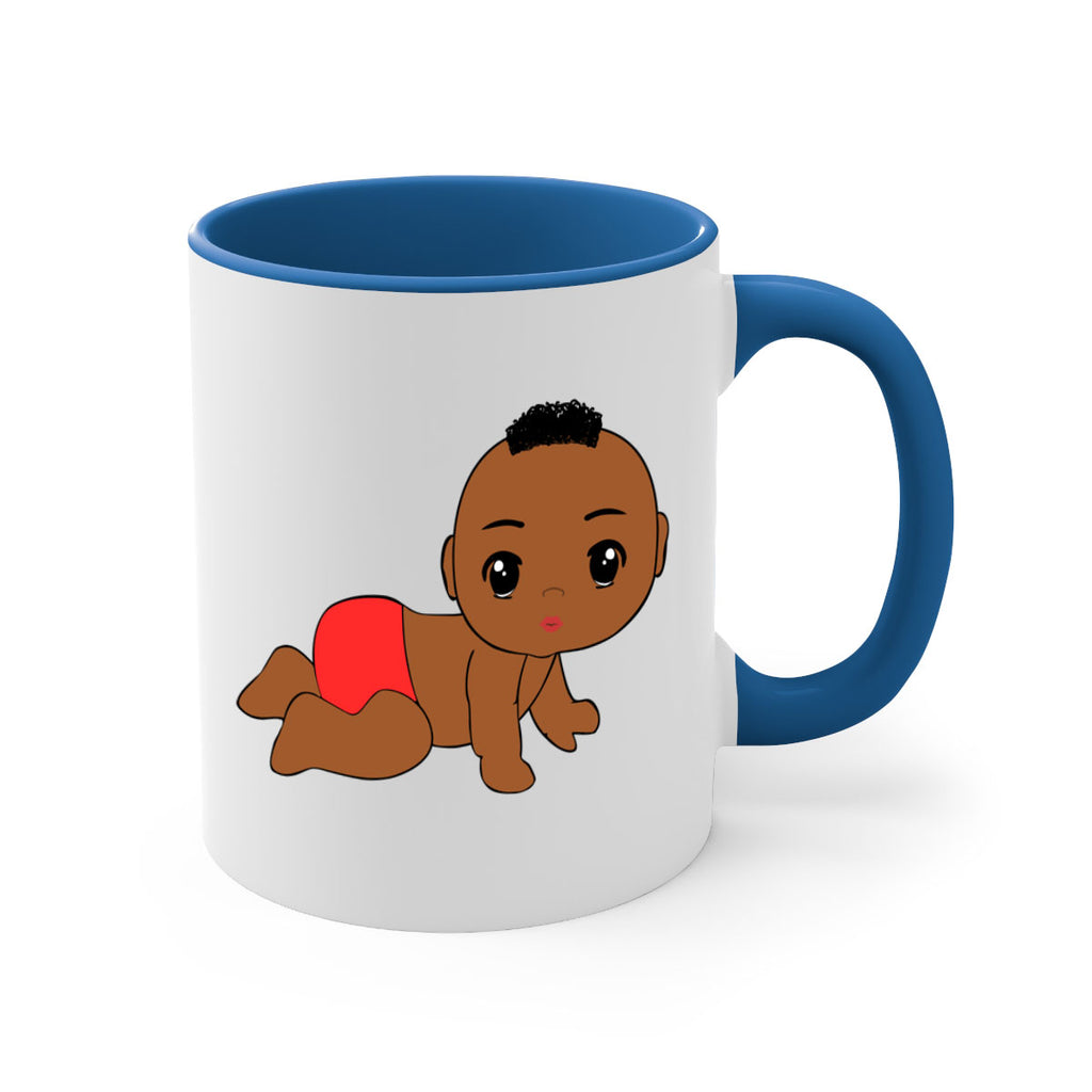 black baby boy 5#- Black men - Boys-Mug / Coffee Cup