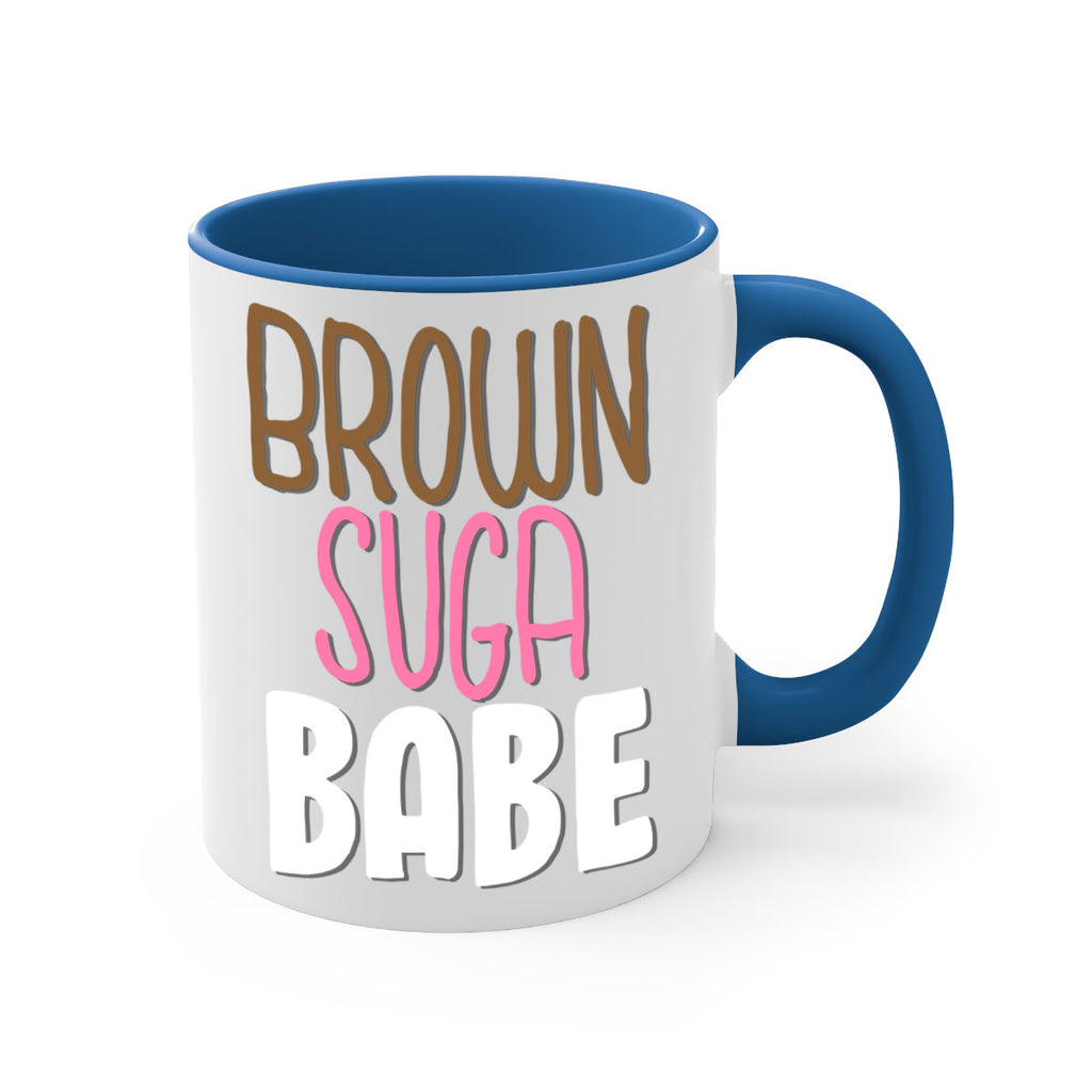 brown suga babe 190#- black words - phrases-Mug / Coffee Cup
