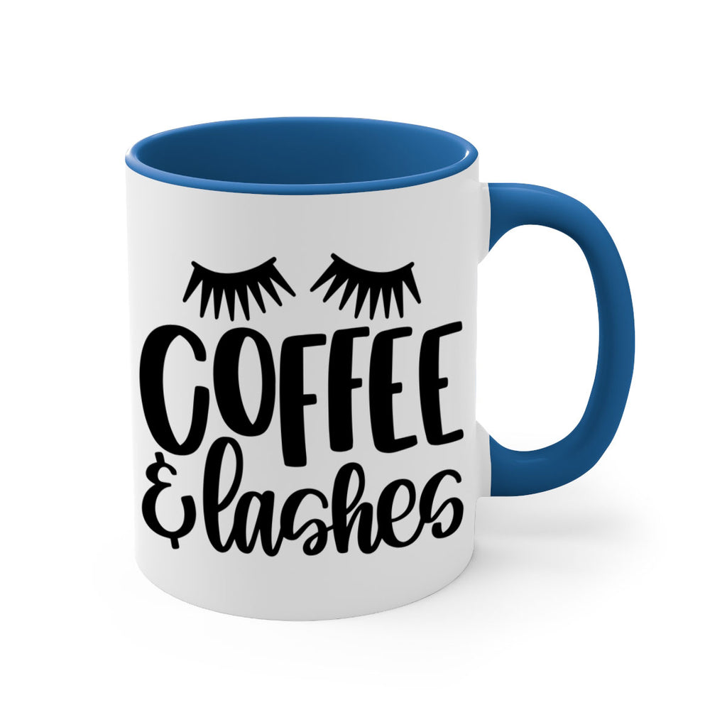 coffee lashes 177#- coffee-Mug / Coffee Cup
