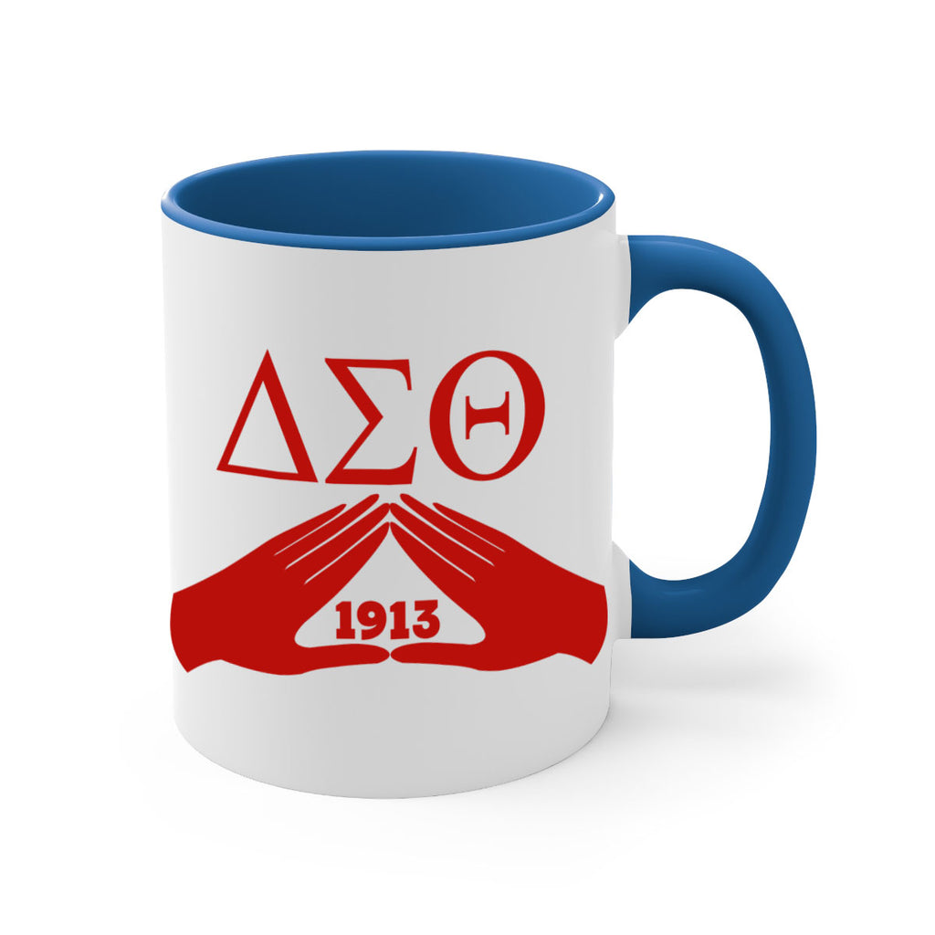 delta sigma theta 8#- black words - phrases-Mug / Coffee Cup