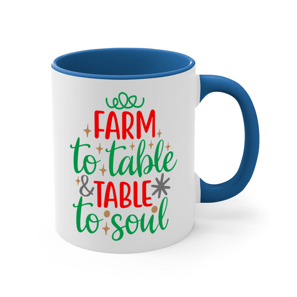 farm to table & table to soul style 209#- christmas-Mug / Coffee Cup