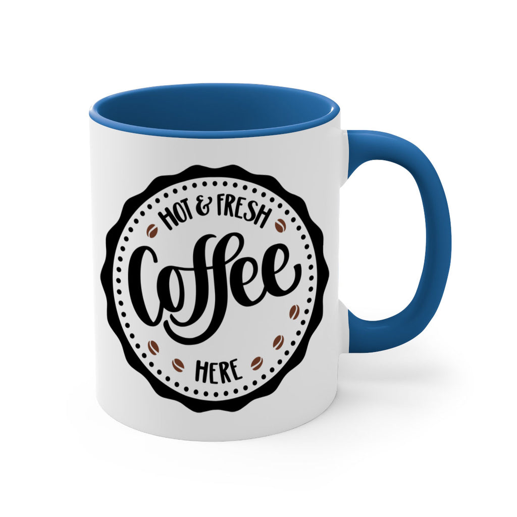 hot fresh coffee here 113#- coffee-Mug / Coffee Cup