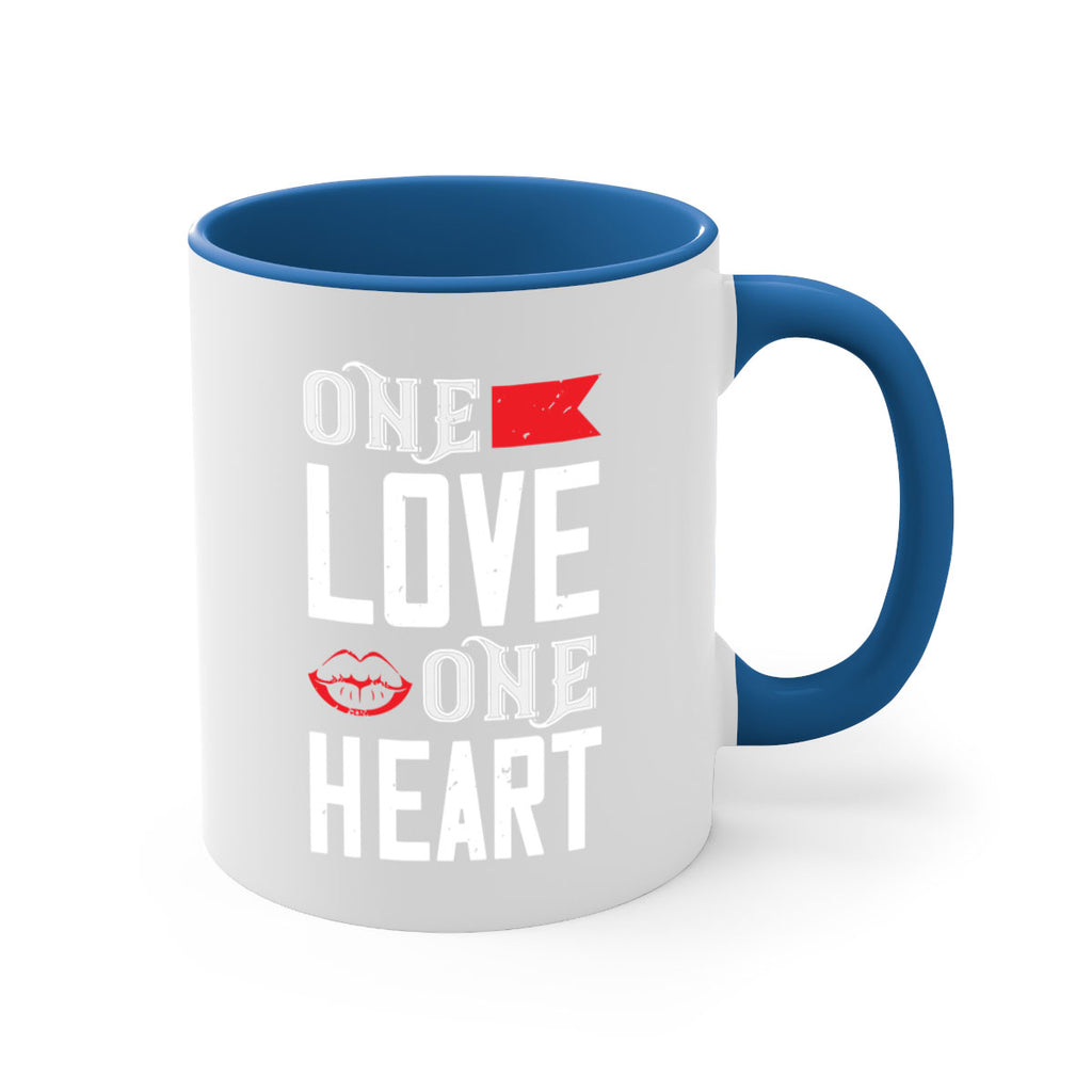 one love one heart 32#- valentines day-Mug / Coffee Cup