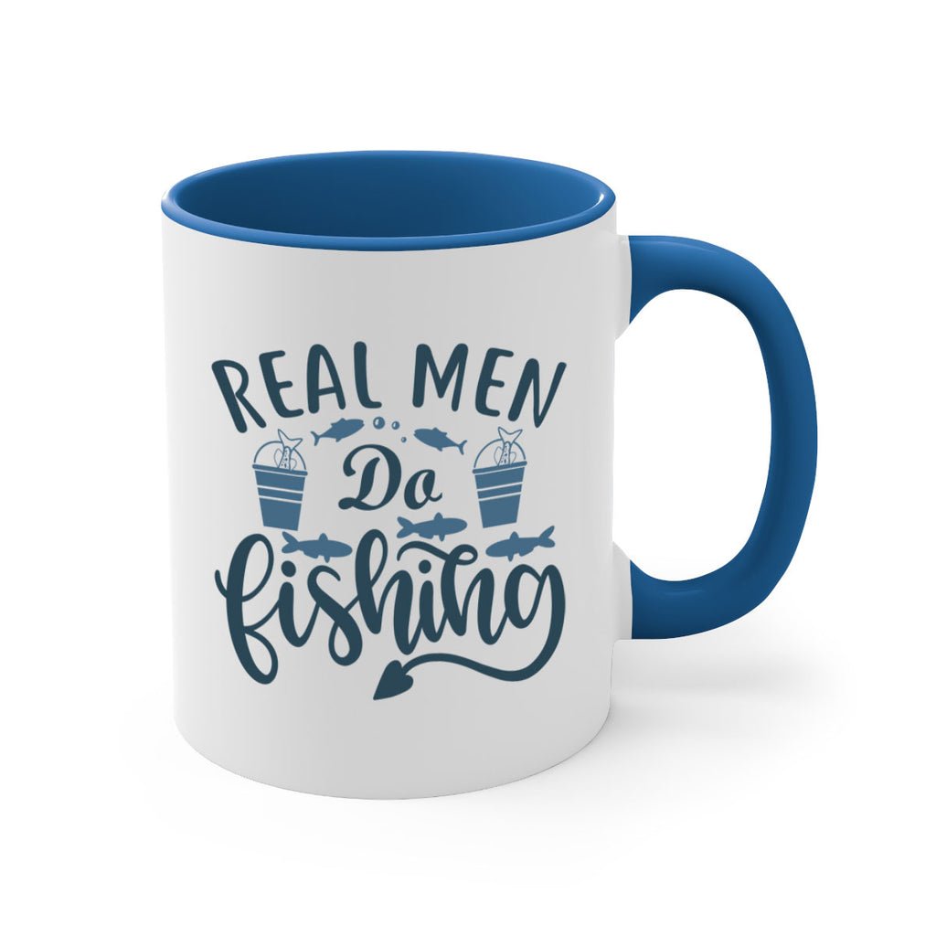 real man do fishing 44#- fishing-Mug / Coffee Cup