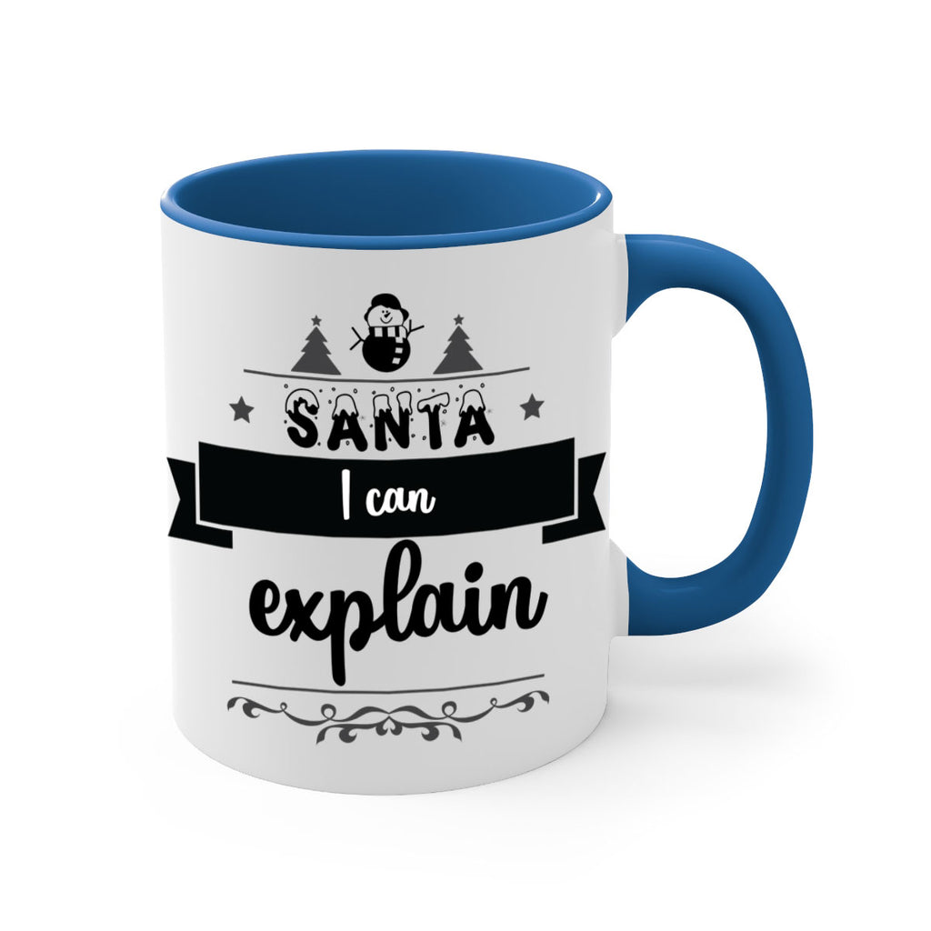 santa i can explain style 604#- christmas-Mug / Coffee Cup