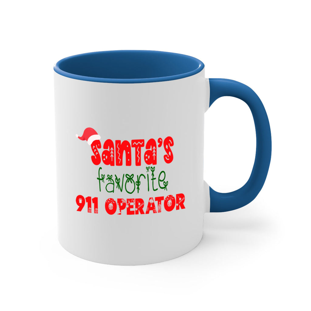 santas favorite 911 operator style 615#- christmas-Mug / Coffee Cup