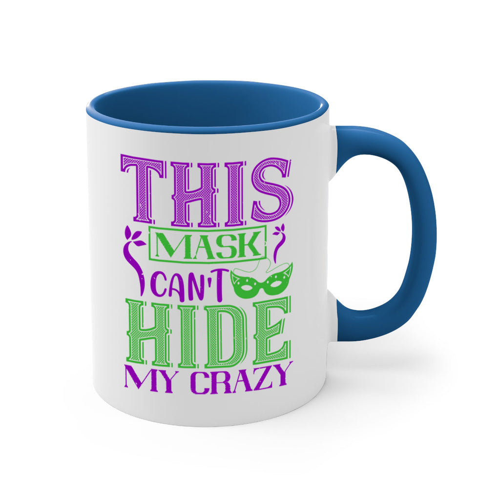 this mask can’t hide my crazy 35#- mardi gras-Mug / Coffee Cup