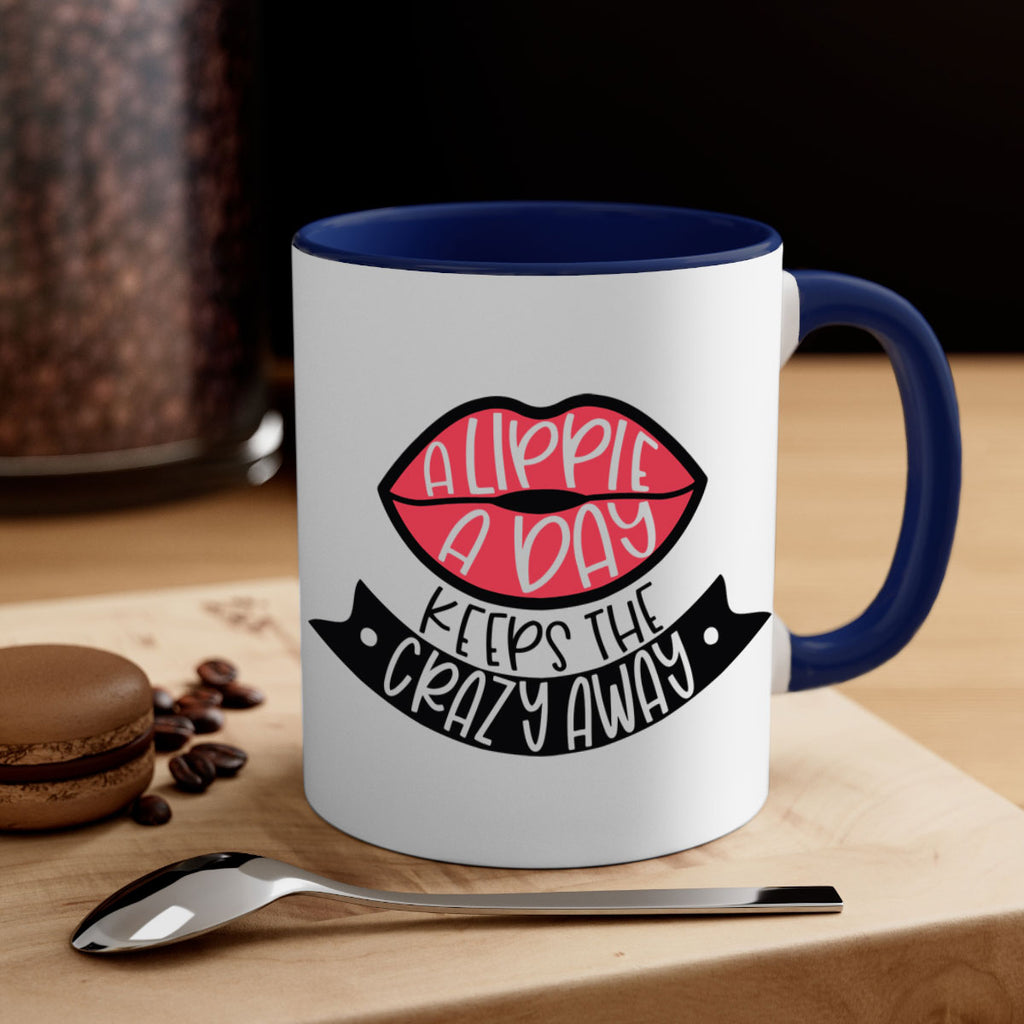 A Lippie A Day Keeps The Crazy Away Style 149#- makeup-Mug / Coffee Cup