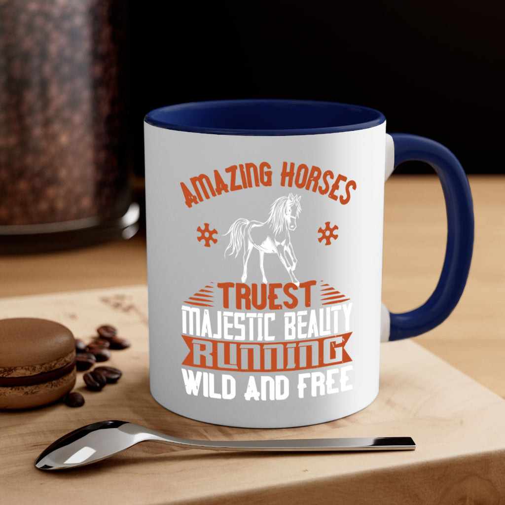 Amazing horses Truest Majestic Beauty Running wild and free Style 23#- horse-Mug / Coffee Cup