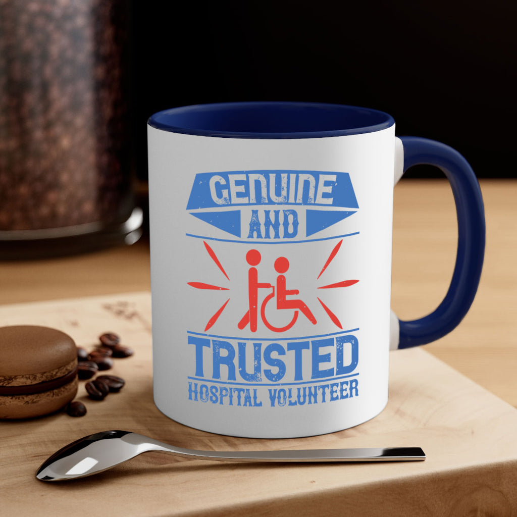 Genuine and Trusted Hospital Volunteer Style 2#-Volunteer-Mug / Coffee Cup