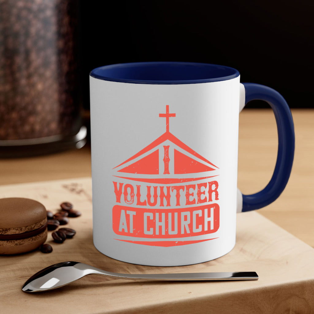 I Volunteer At Church Style 47#-Volunteer-Mug / Coffee Cup