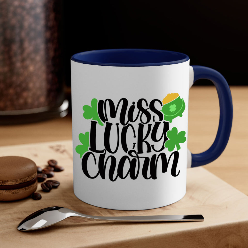 Miss Lucky Charm Style 48#- St Patricks Day-Mug / Coffee Cup