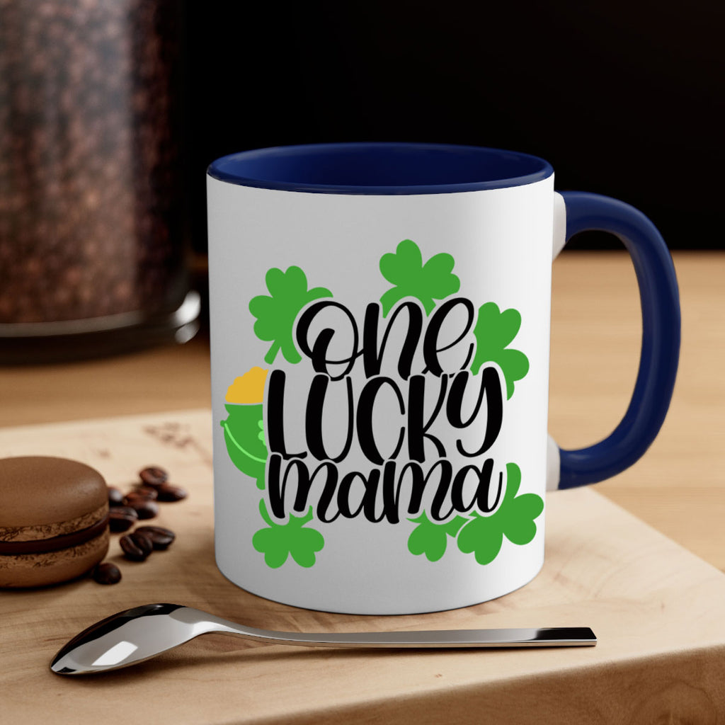 One Lucky Mama Style 42#- St Patricks Day-Mug / Coffee Cup