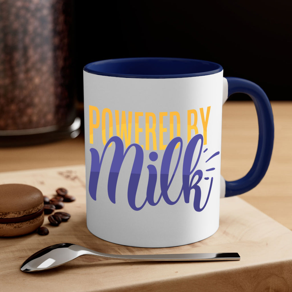 Powered By Milk Style 204#- baby2-Mug / Coffee Cup