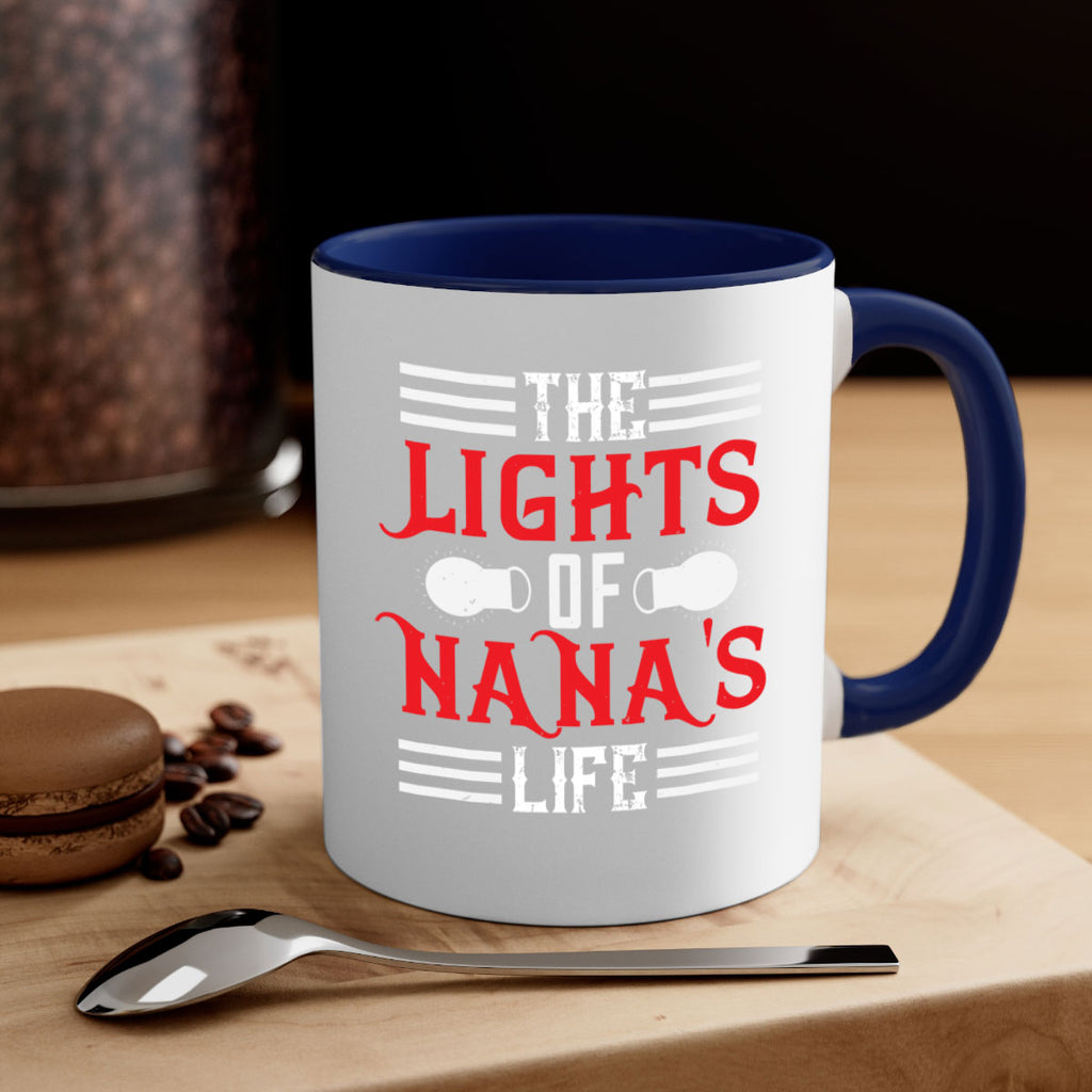 THE LIGHTS OF NANAS LIFE 98#- grandma-Mug / Coffee Cup