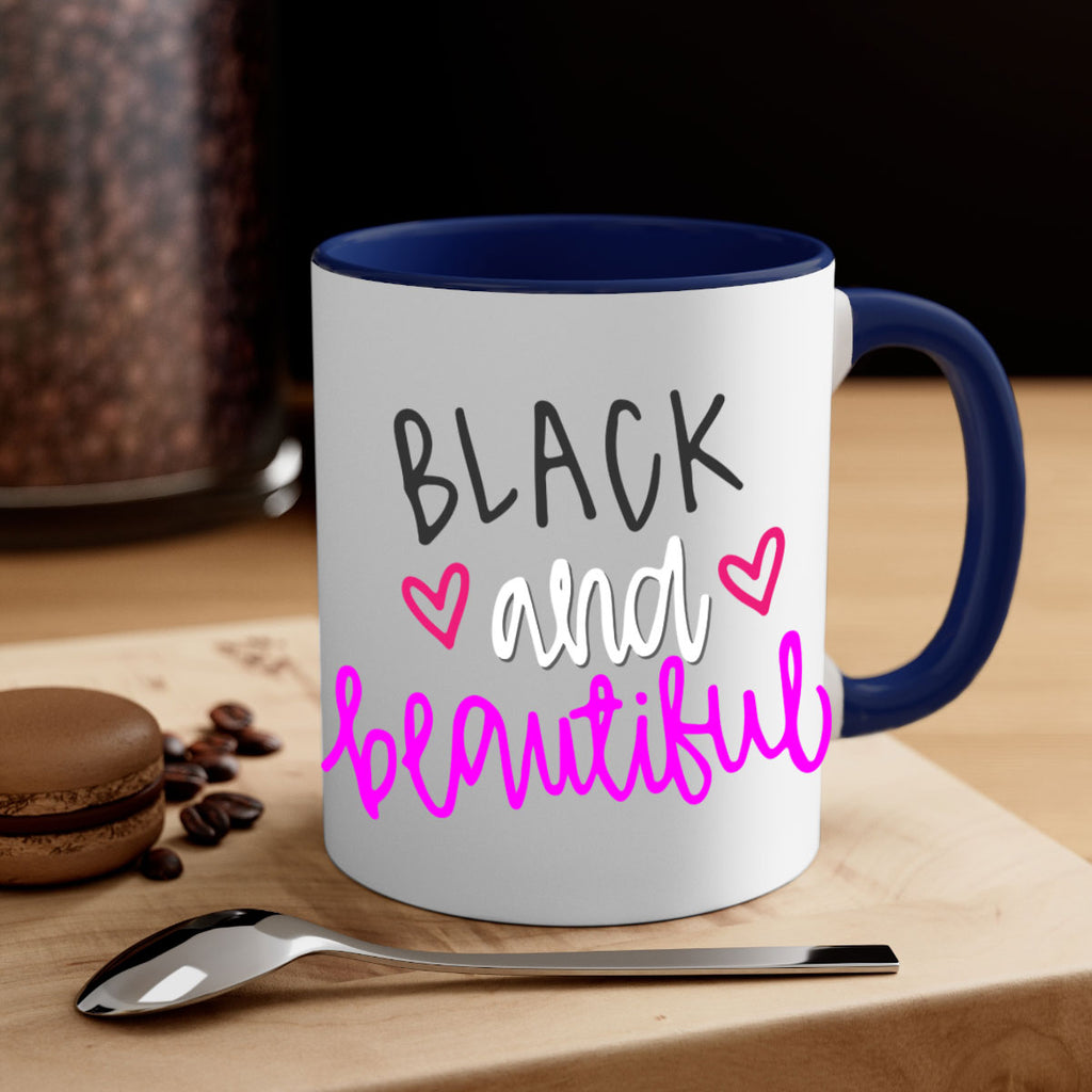 black and beautiful color 252#- black words - phrases-Mug / Coffee Cup