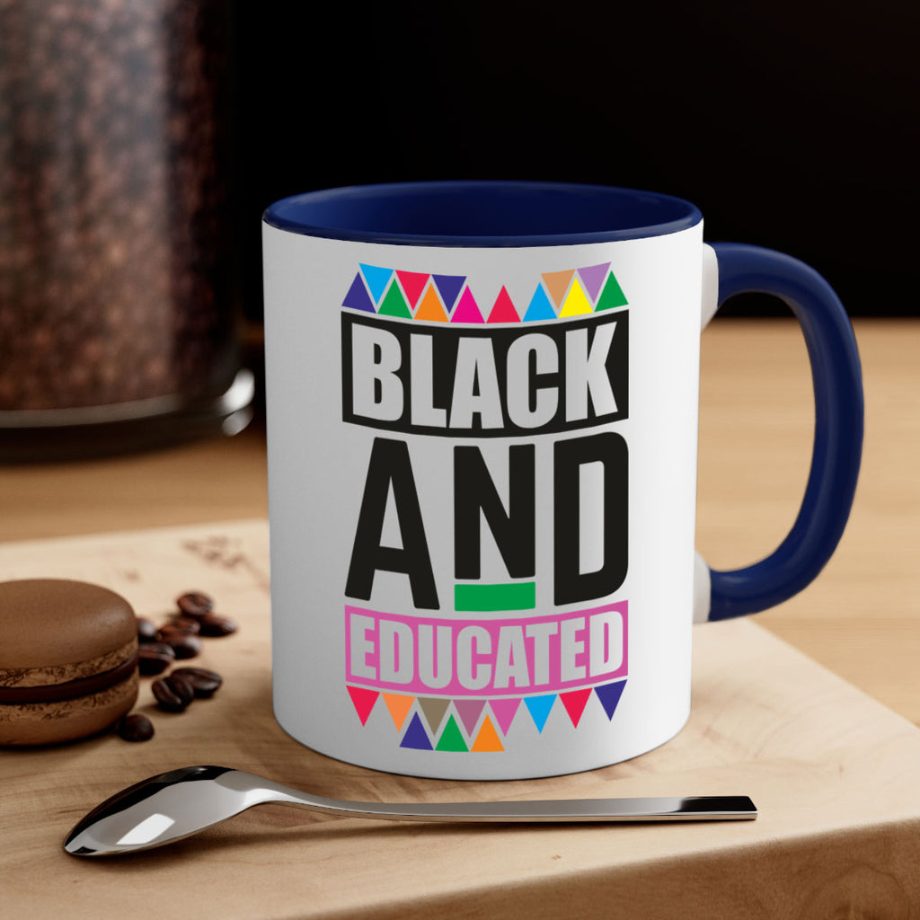 black and educated- black words - phrases-Mug / Coffee Cup