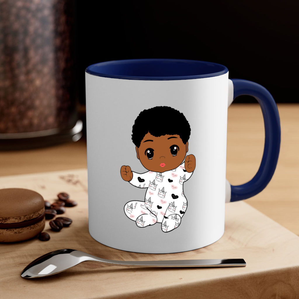 black baby boy 8#- Black men - Boys-Mug / Coffee Cup