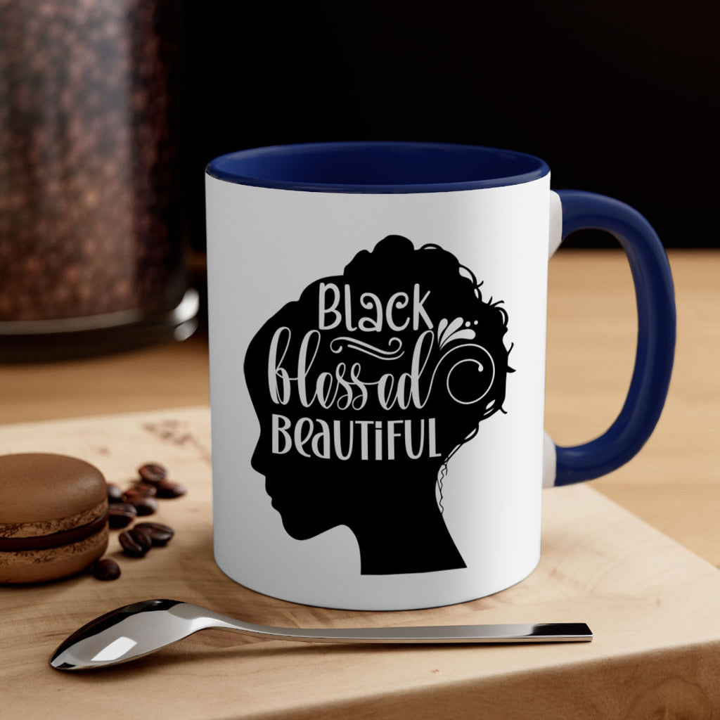black blessed beautiful Style 62#- Black women - Girls-Mug / Coffee Cup