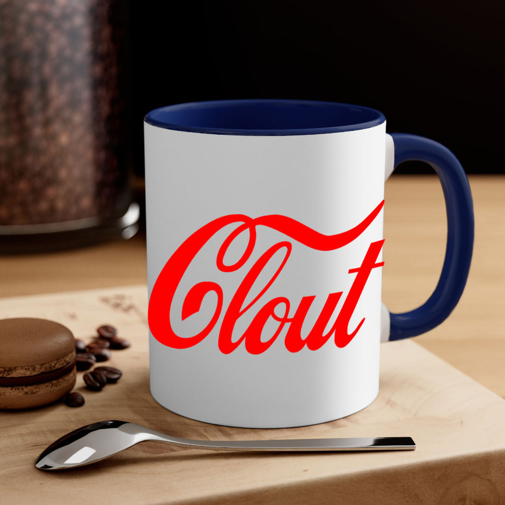 clout 185#- black words - phrases-Mug / Coffee Cup