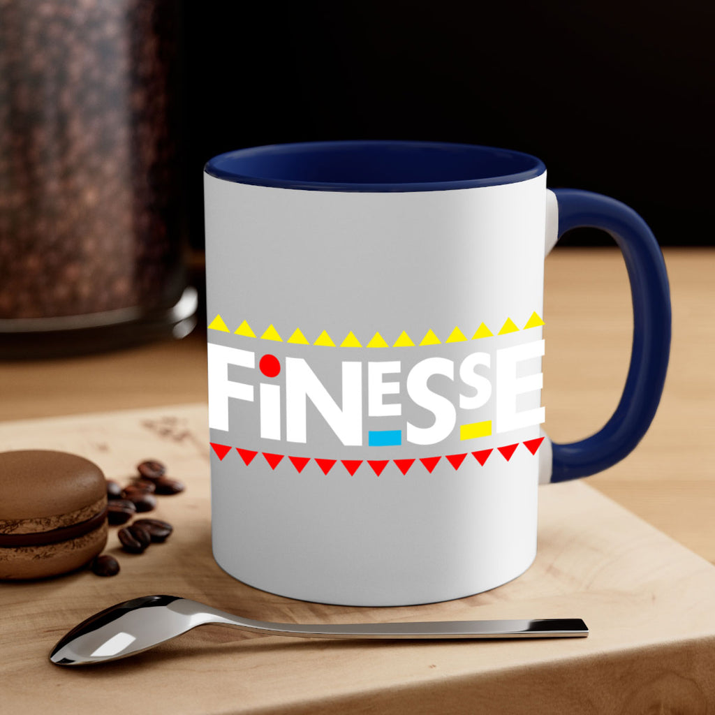 finesse 155#- black words - phrases-Mug / Coffee Cup