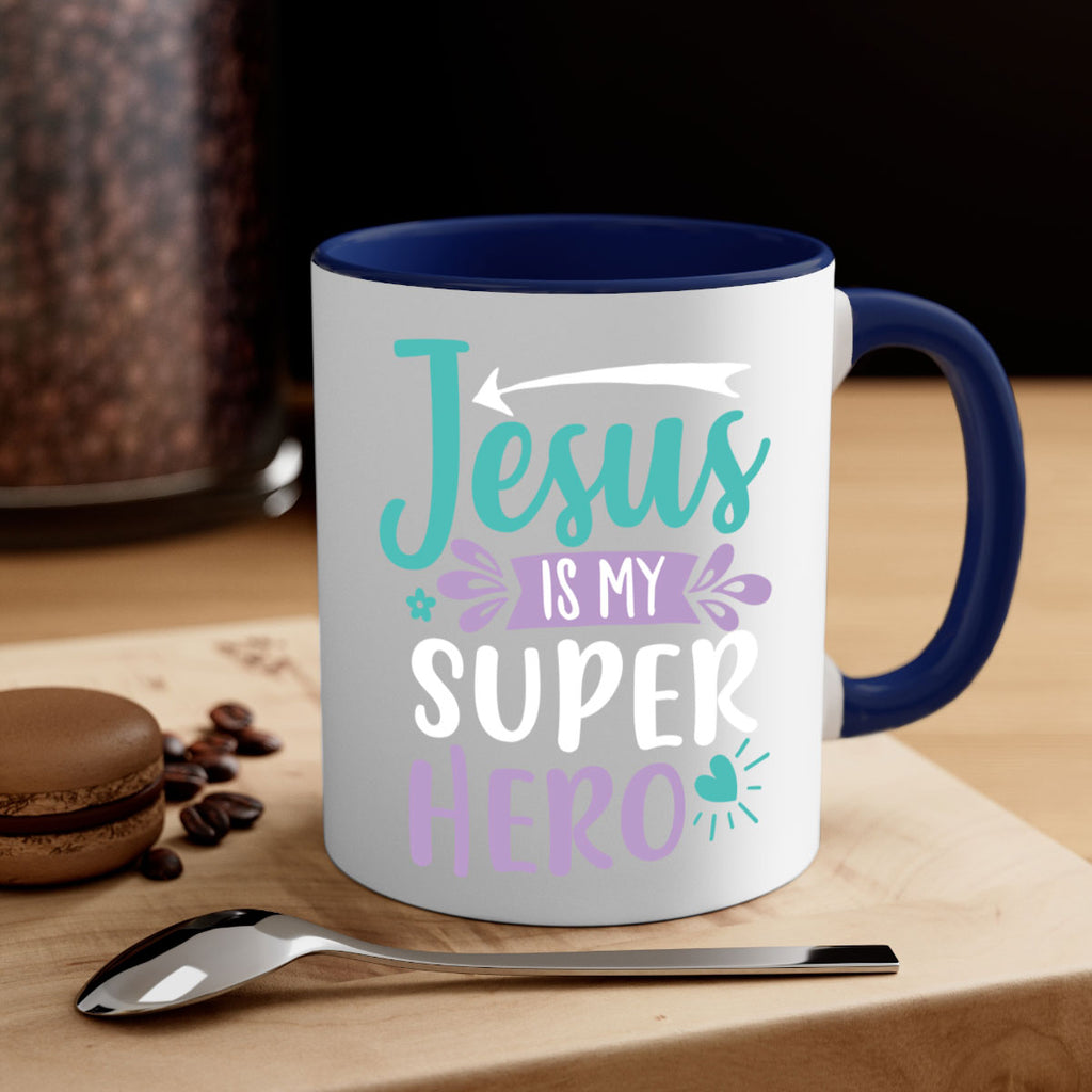 jesus is my superhero 71#- easter-Mug / Coffee Cup