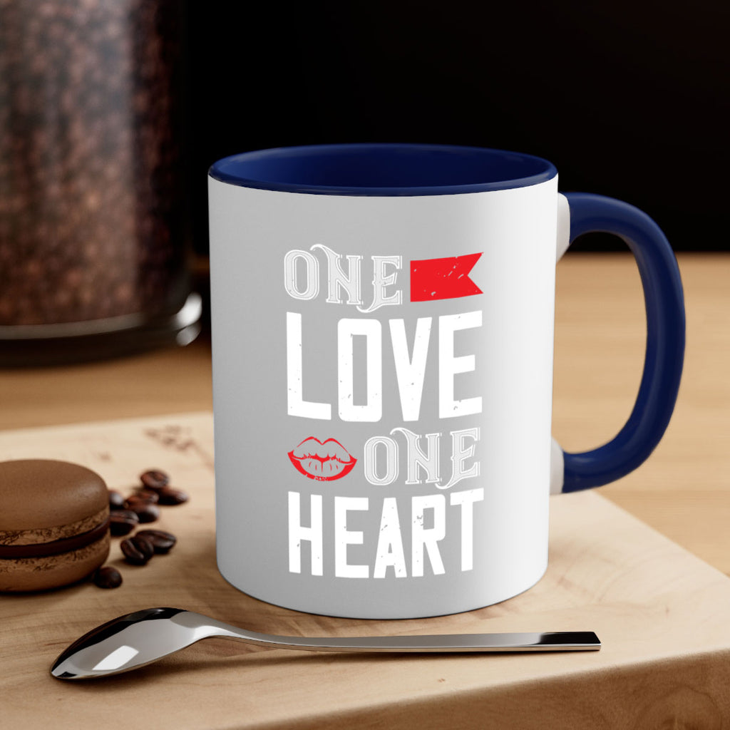 one love one heart 32#- valentines day-Mug / Coffee Cup