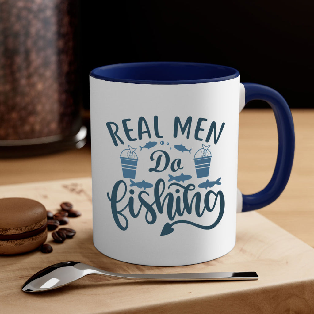 real man do fishing 44#- fishing-Mug / Coffee Cup