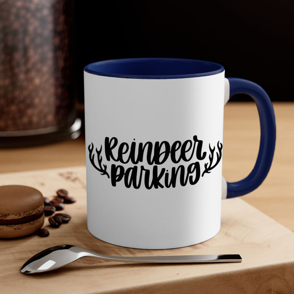 reindeer parking 64#- christmas-Mug / Coffee Cup