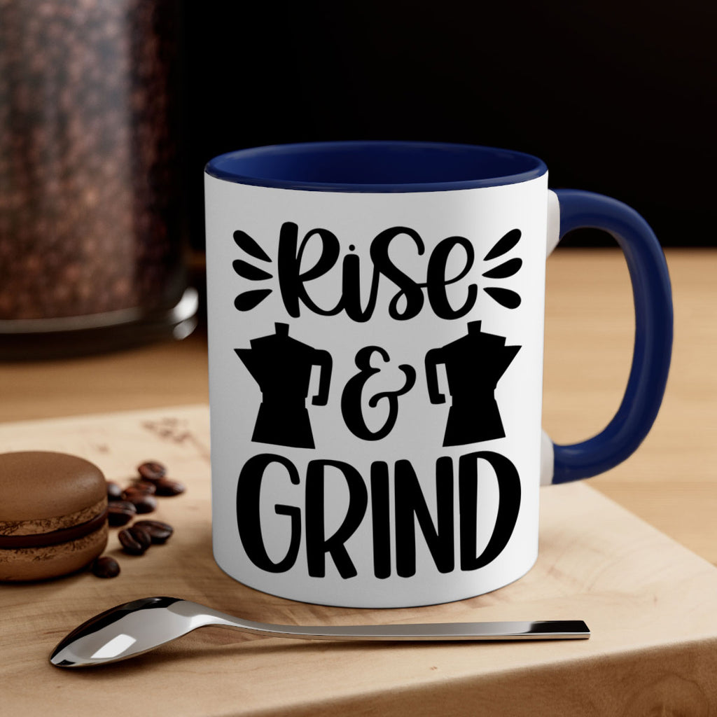 rise grind 40#- coffee-Mug / Coffee Cup