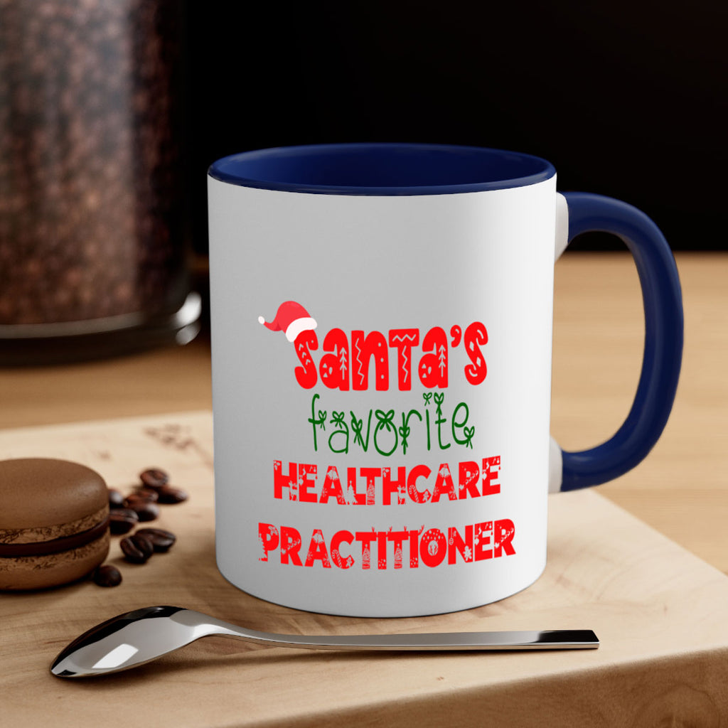 santas favorite healthcare practitioner style 867#- christmas-Mug / Coffee Cup