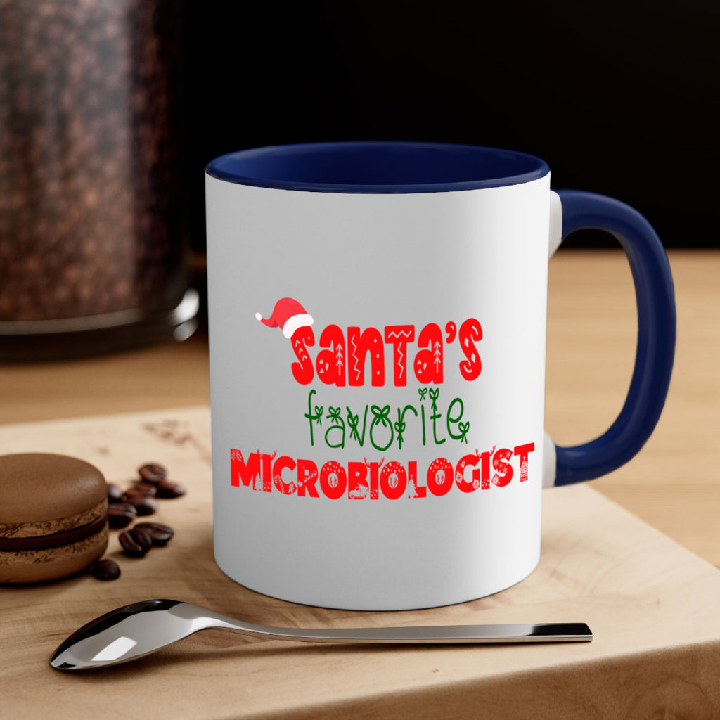 santas favorite microbiologist style 956#- christmas-Mug / Coffee Cup