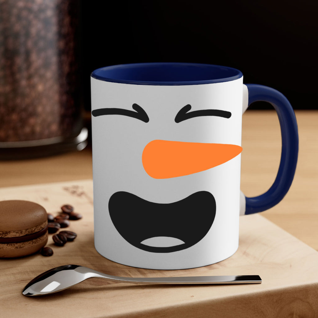 snowman face 8#- christmas-Mug / Coffee Cup
