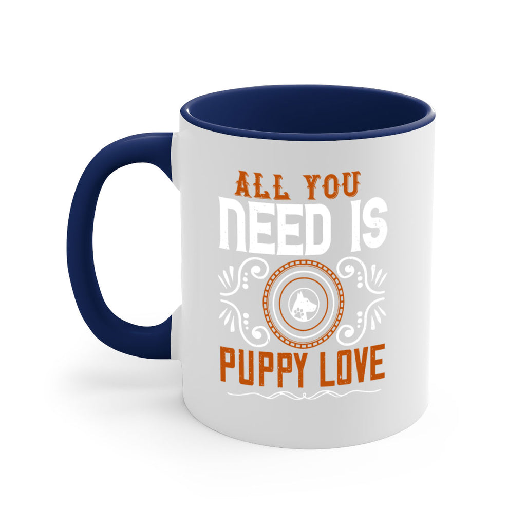 All you need is puppy love Style 155#- Dog-Mug / Coffee Cup