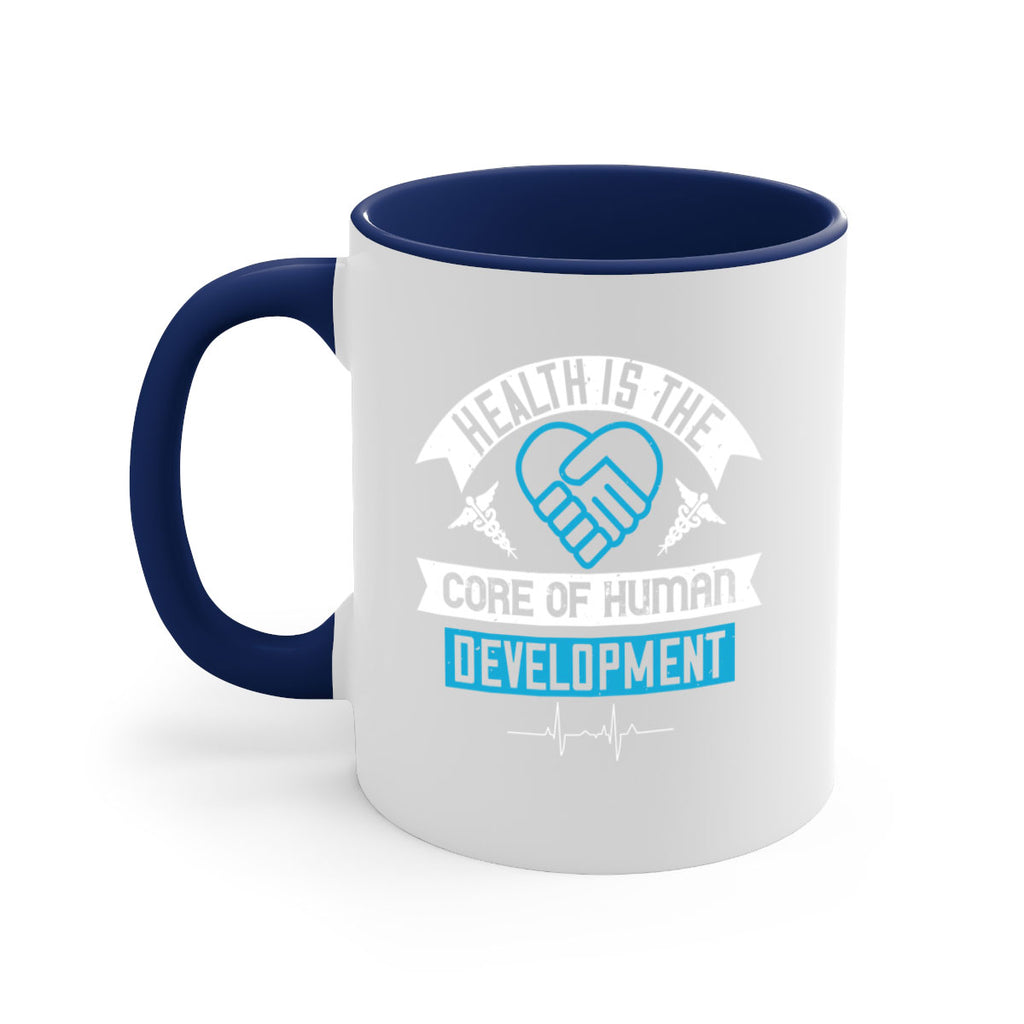 Health is the core of human development Style 41#- World Health-Mug / Coffee Cup