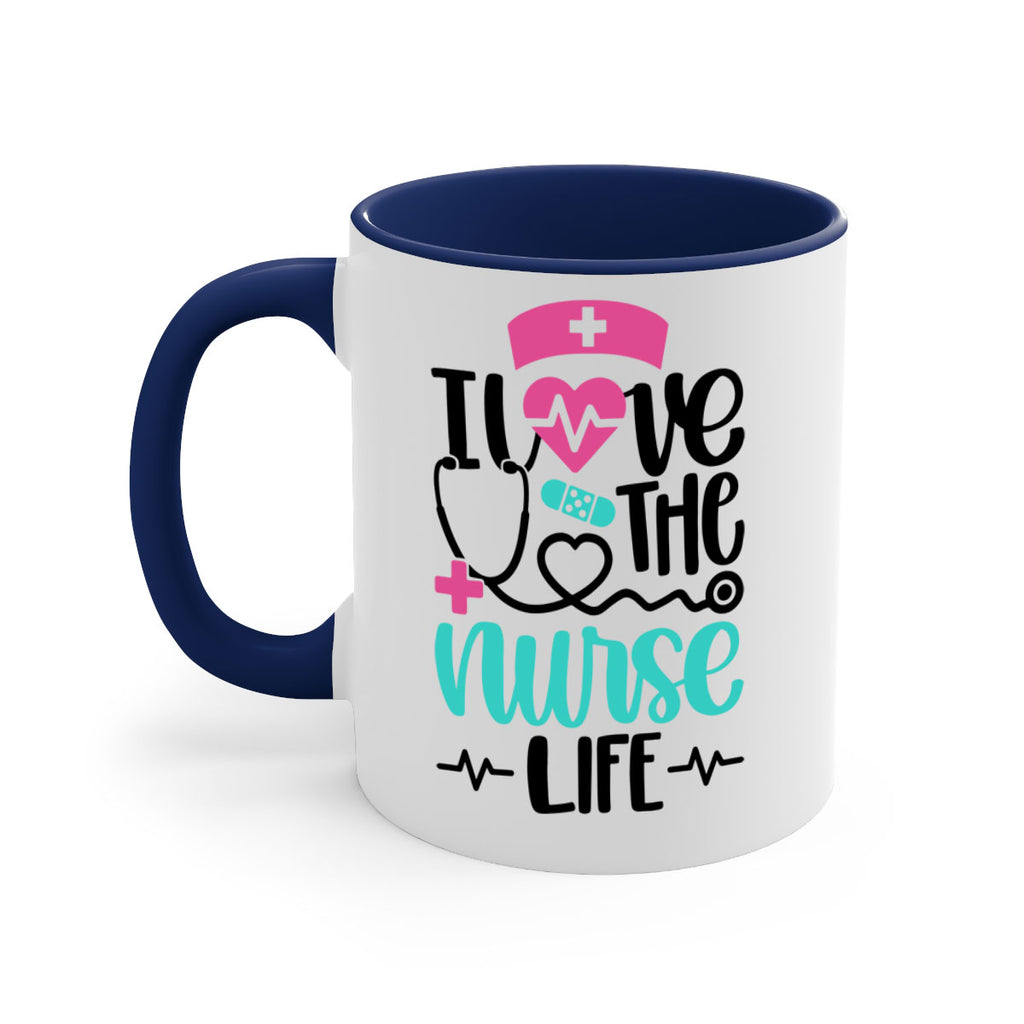 I Love The Nurse Life Style Style 169#- nurse-Mug / Coffee Cup