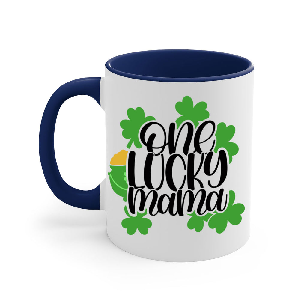One Lucky Mama Style 42#- St Patricks Day-Mug / Coffee Cup