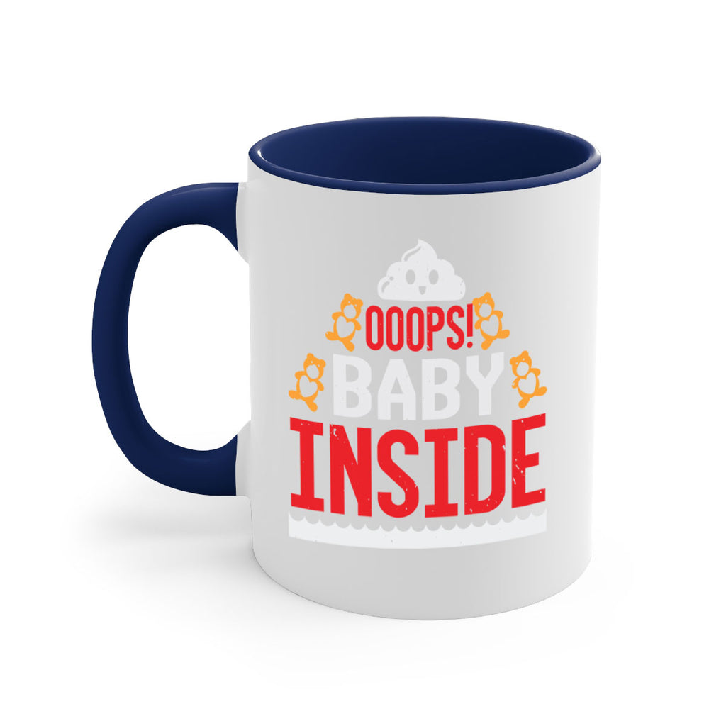 Ooops baby inside Style 24#- baby shower-Mug / Coffee Cup