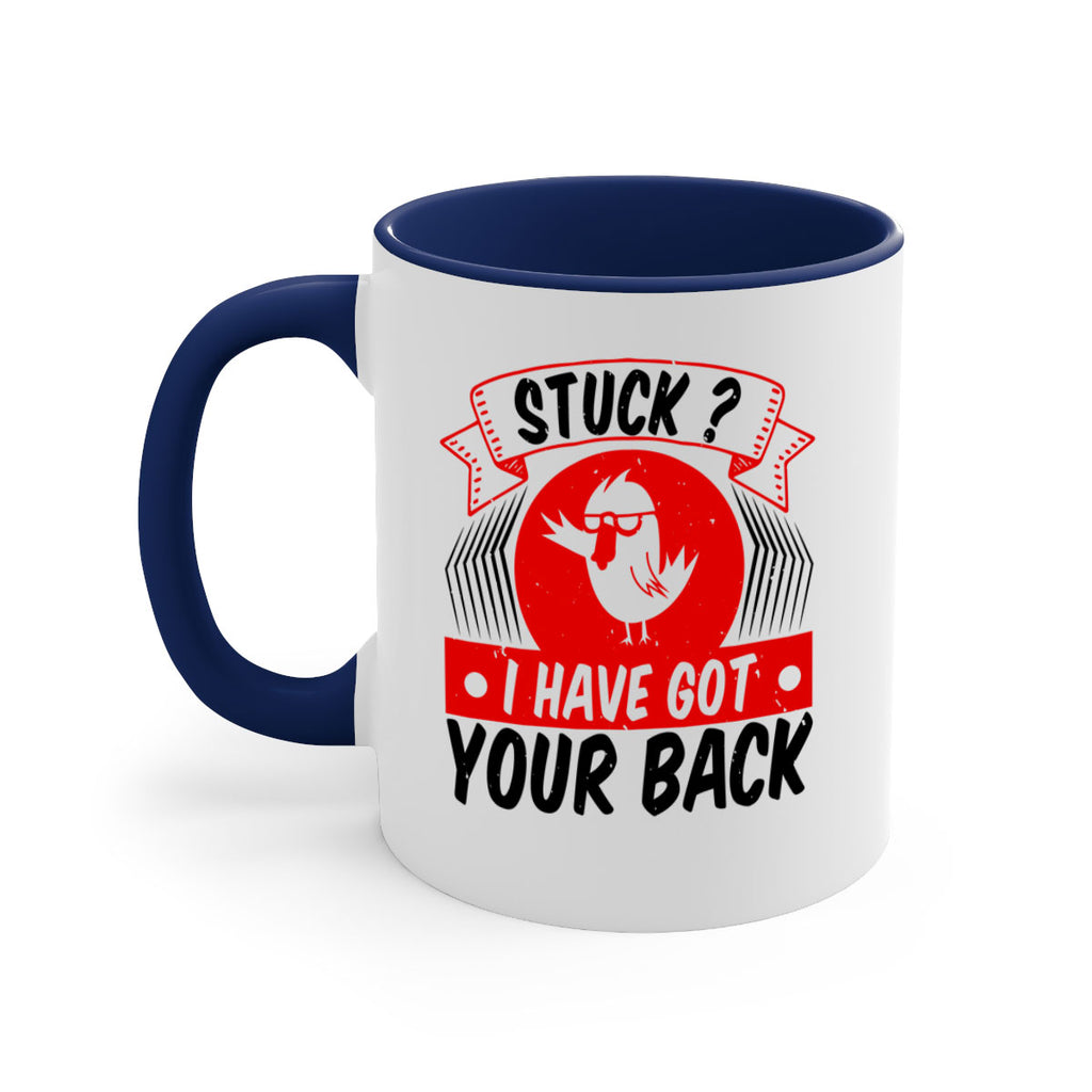 Stuck I have got your back Style 18#- duck-Mug / Coffee Cup
