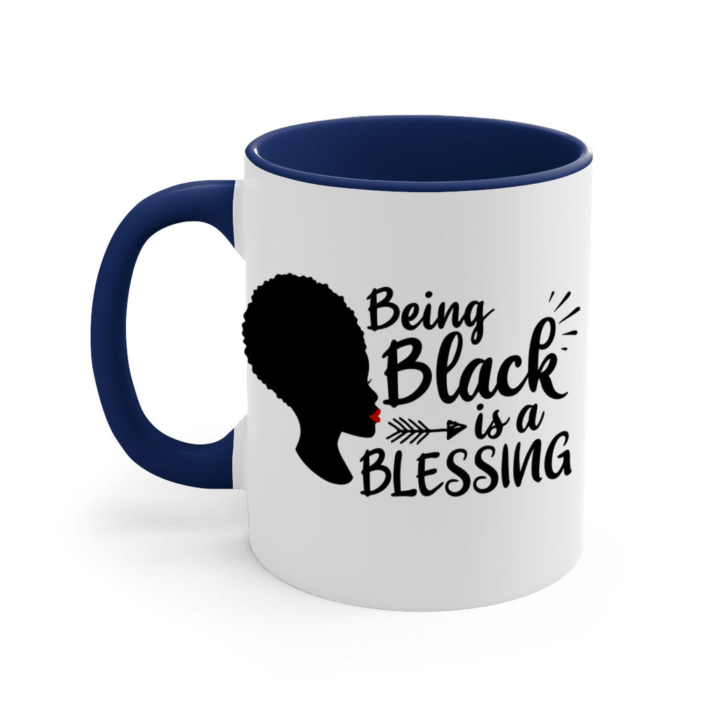 being black is a blessing Style 63#- Black women - Girls-Mug / Coffee Cup