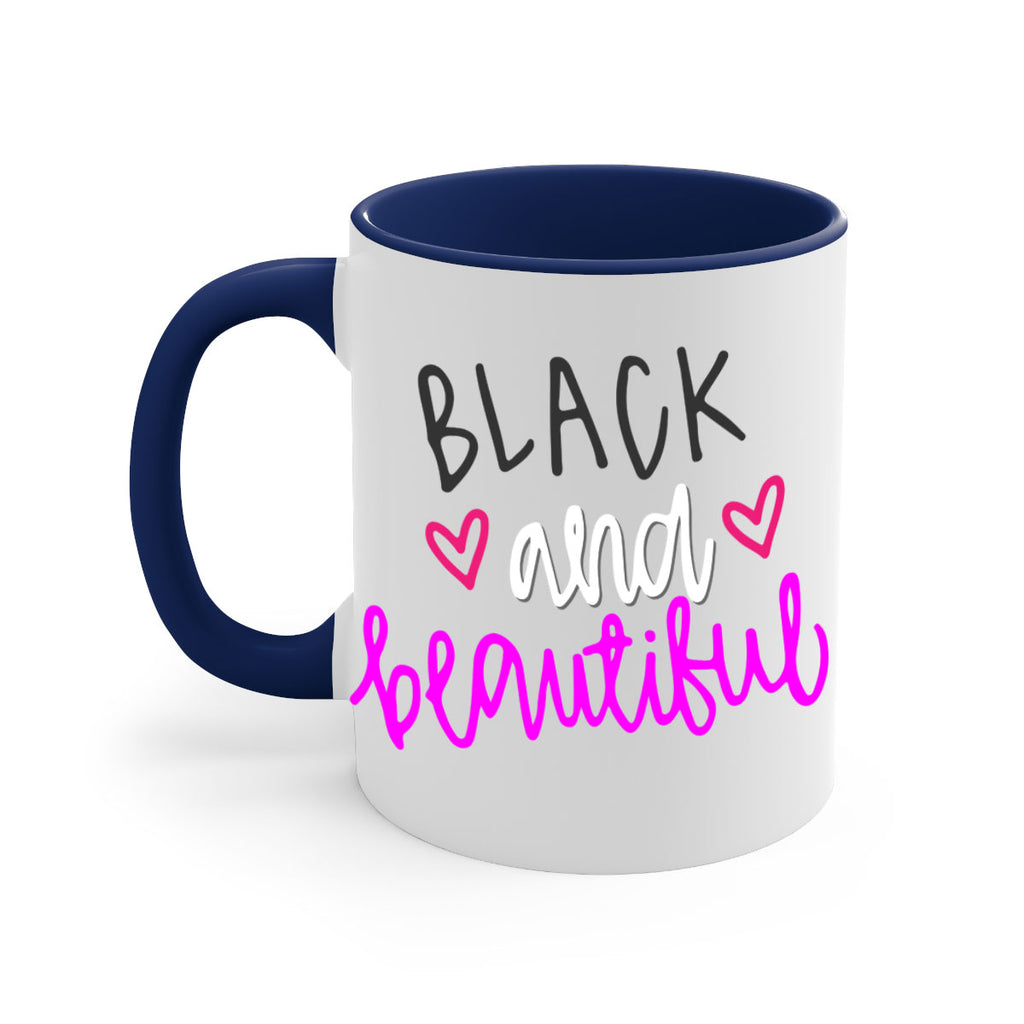 black and beautiful color 252#- black words - phrases-Mug / Coffee Cup