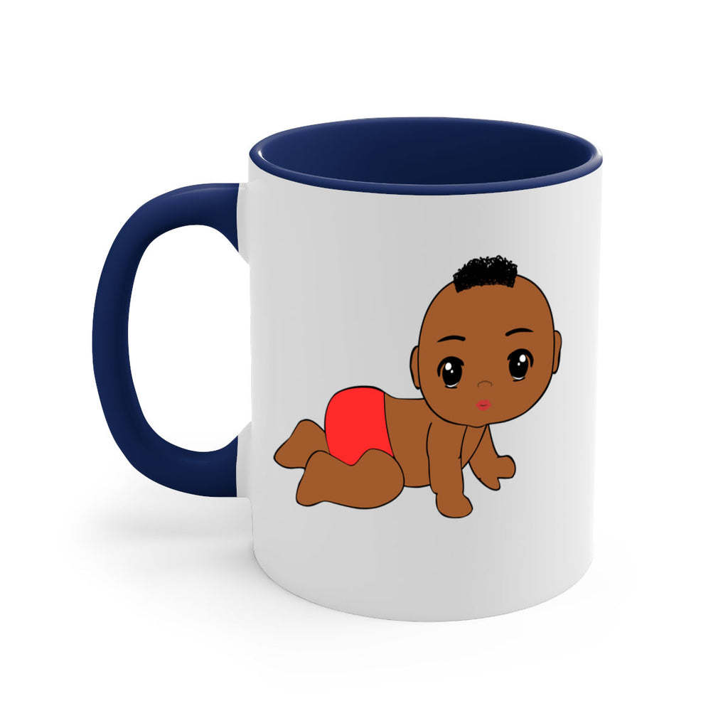 black baby boy 5#- Black men - Boys-Mug / Coffee Cup